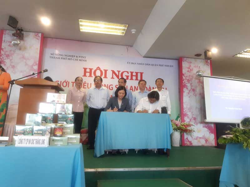 Hội nghị “Giới thiệu nông sản an toàn tại quận Phú Nhuận”