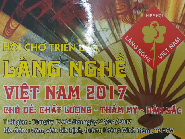 Hội chợ triển lãm Làng nghề Việt Nam năm 2017