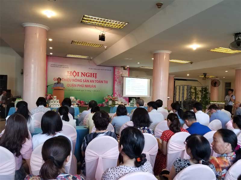 Hội nghị “Giới thiệu nông sản an toàn tại quận Phú Nhuận”