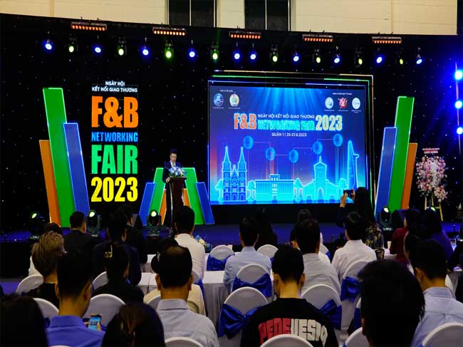 Lần đầu tiên tổ chức “Ngày hội Kết nối giao thương F&B 2023 - F&B Networking Fair” tại Thành phố Hồ Chí Minh