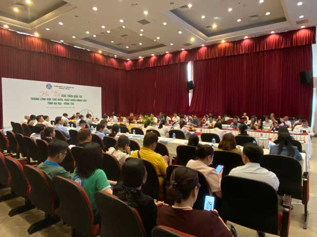 Hội thảo Xúc tiến đầu tư trong lĩnh vực chế biến, xuất khẩu nông sản tỉnh Bà Rịa Vũng Tàu