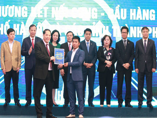 Hội nghị Giao thương, kết nối cung – cầu giữa thành phố Hà Nội và các tỉnh, thành phố năm 2017